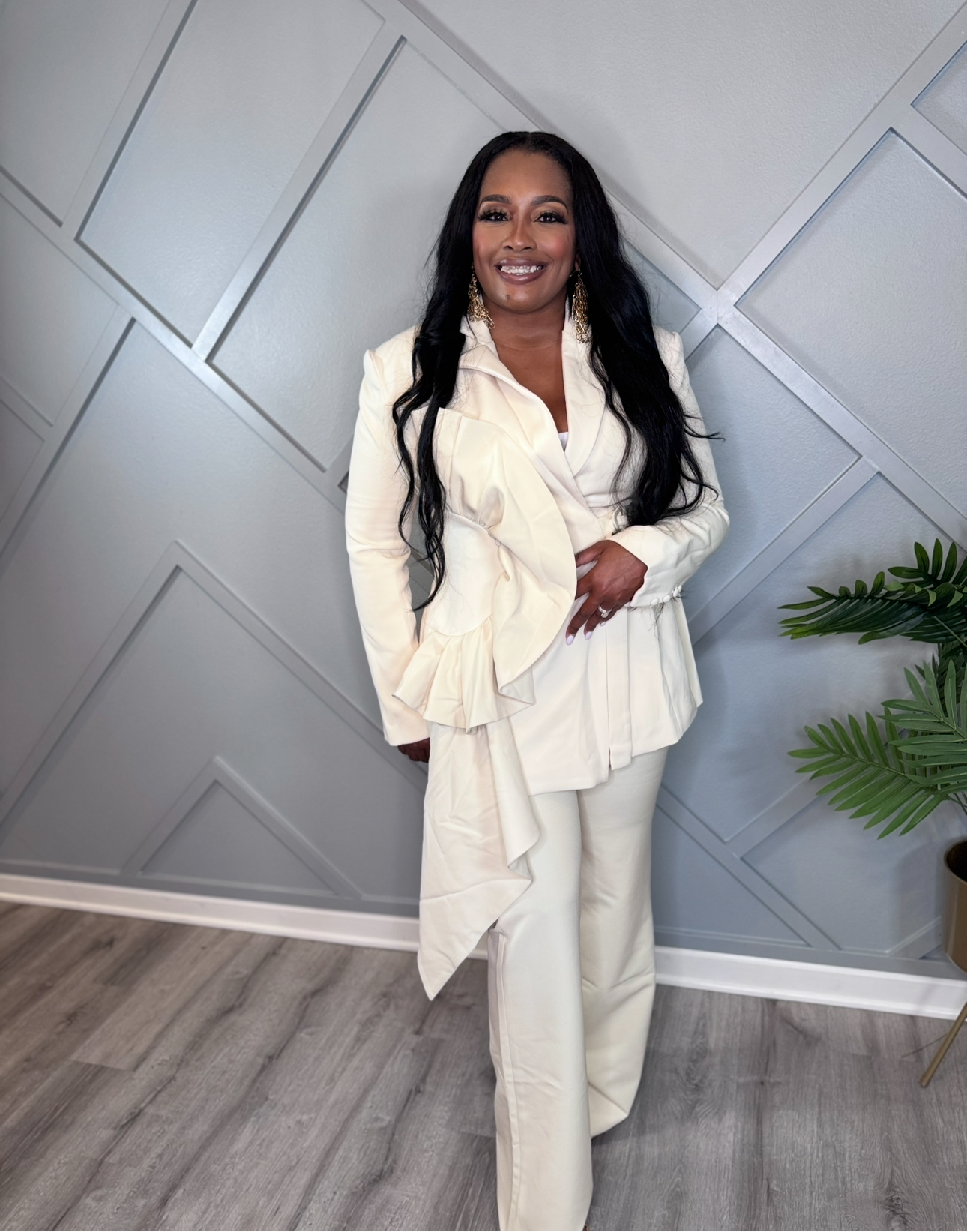 Luxe Crème Suit