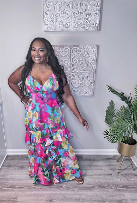 Tropical Bloom Maxi