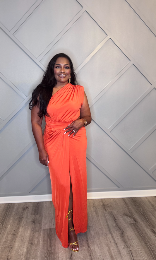 Orange CutOut Maxi