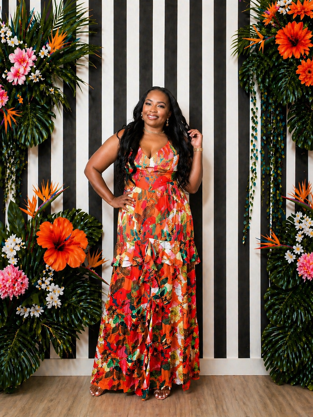 Sun-Kiss Garden Maxi