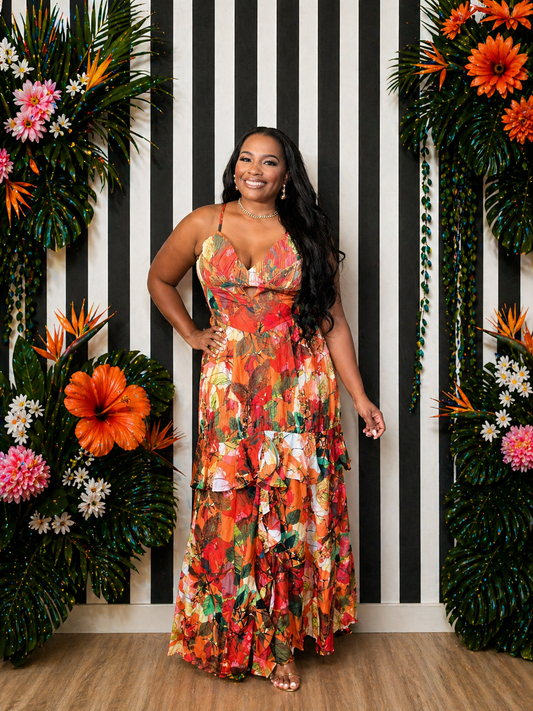 Sun-Kiss Garden Maxi