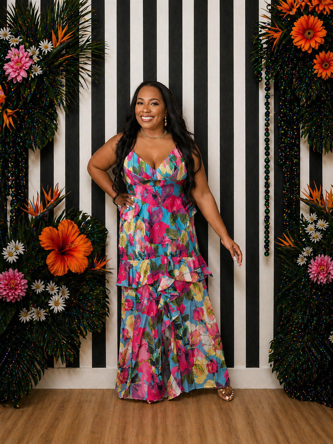 Tropical Bloom Maxi