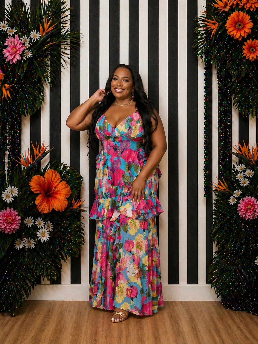 Tropical Bloom Maxi