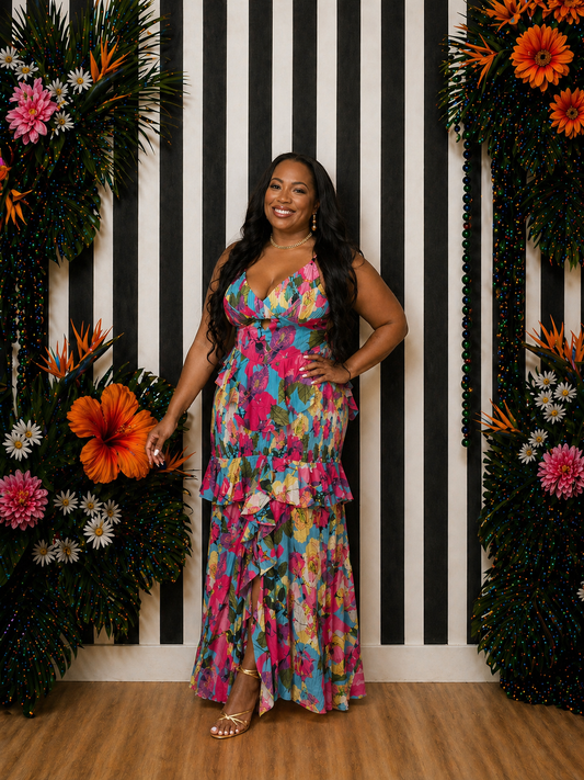 Tropical Bloom Maxi