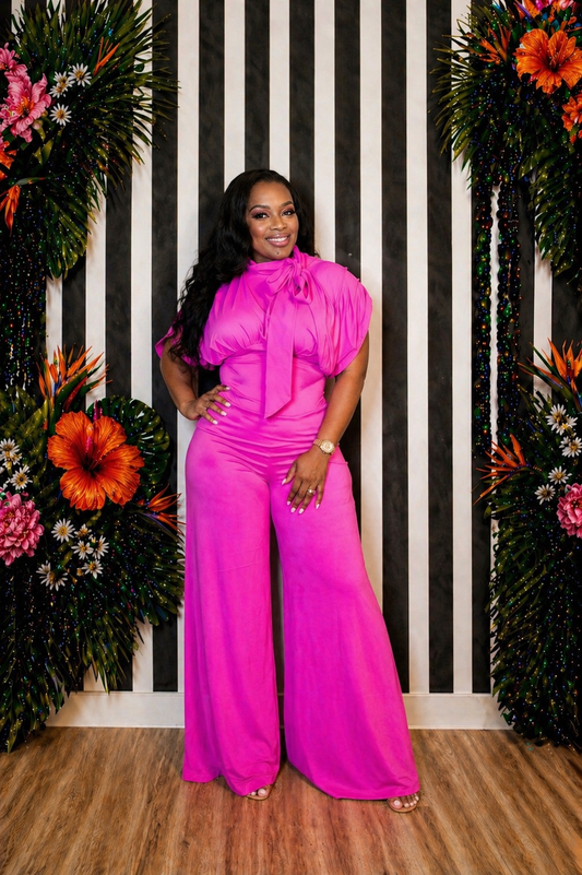 Classic Pink Jumpsuit